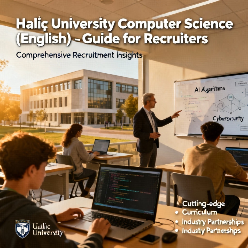 Haliç University Computer Science in English – Guide for Recruiters