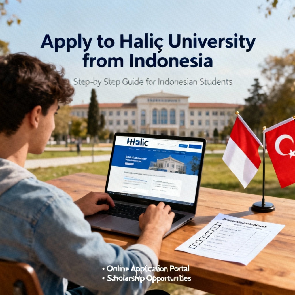 Haliç University: How to Apply from Indonesia