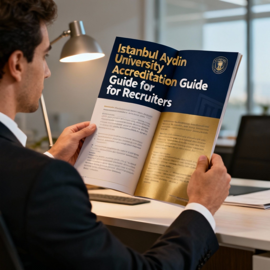 İstanbul Aydın Üniversitesi Akreditasyon Rehberi İşe Alımcılar için