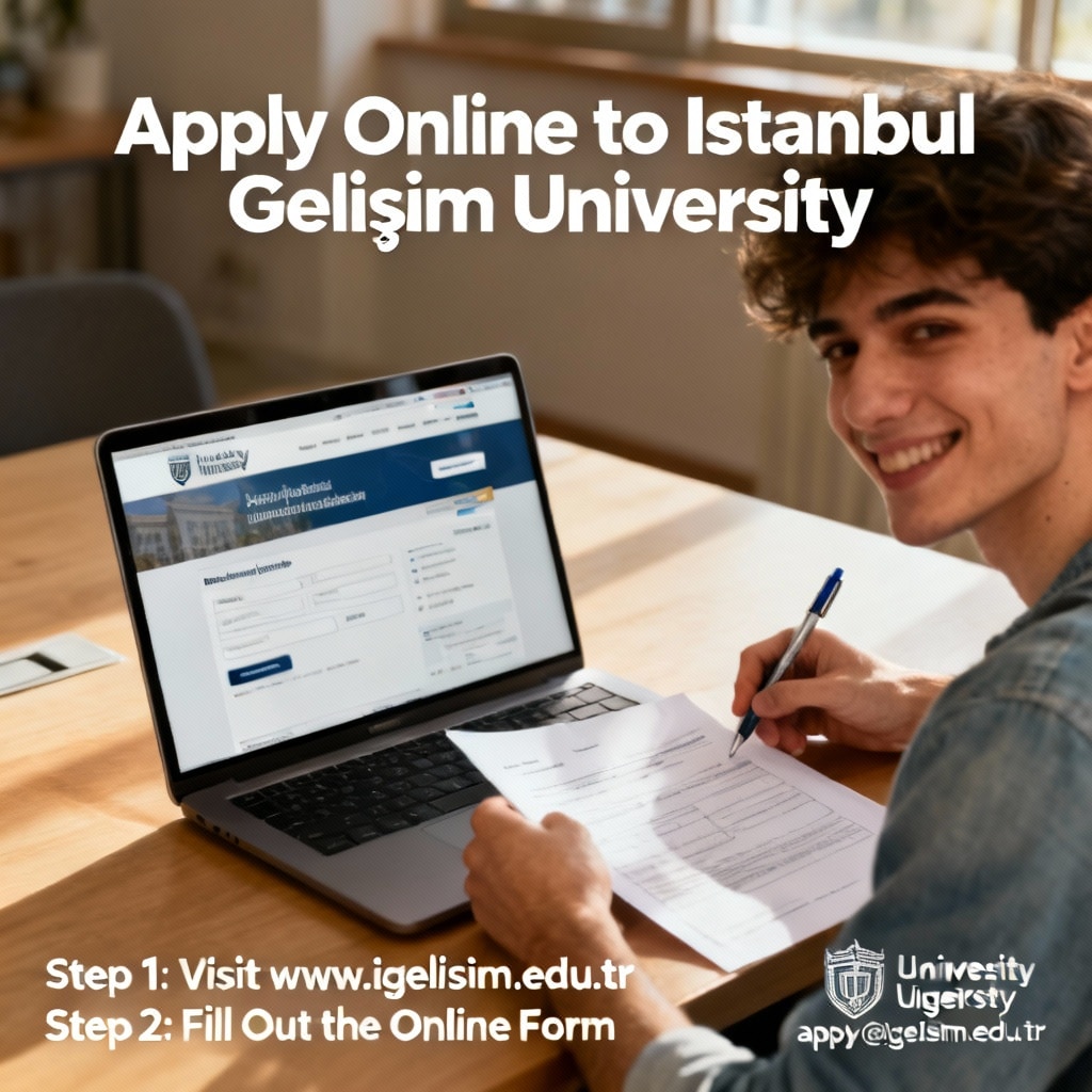 İstanbul Gelişim Üniversitesi'ne Çevrimiçi Nasıl Başvurulur
