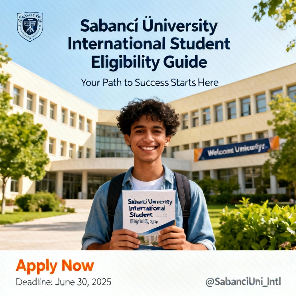 Sabancı Üniversitesi Uluslararası Öğrenciler için Uygunluk Rehberi