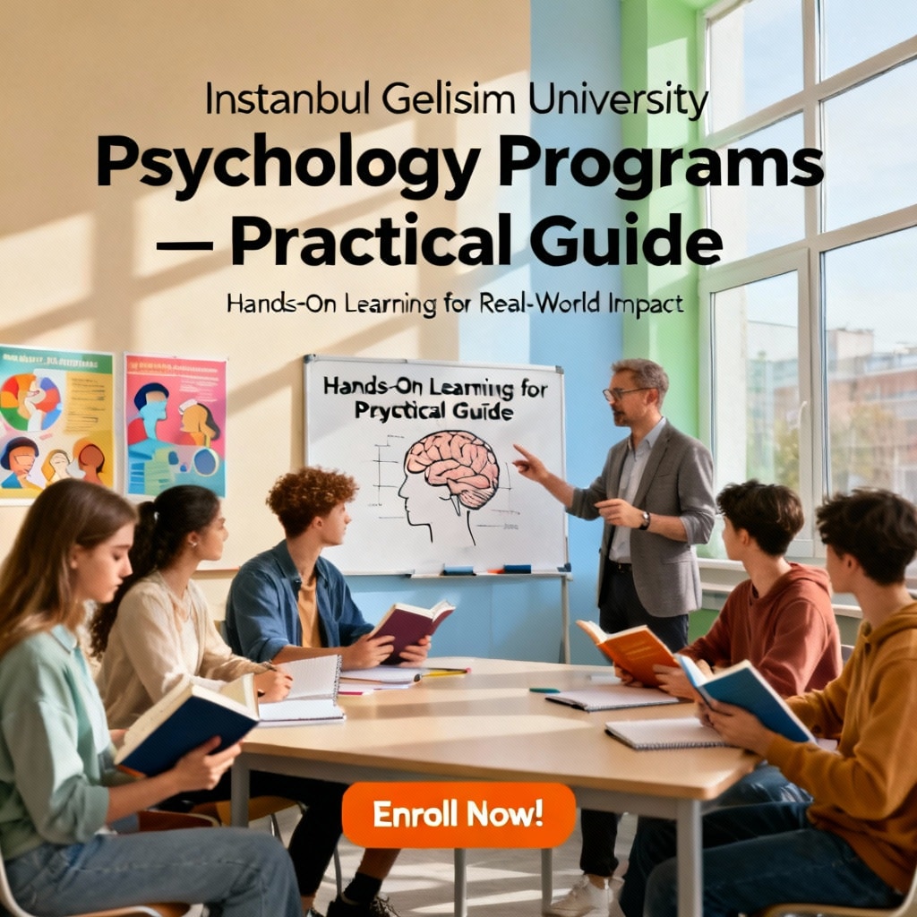 İstanbul Gelişim Üniversitesi Psikoloji Programları — Pratik Rehber