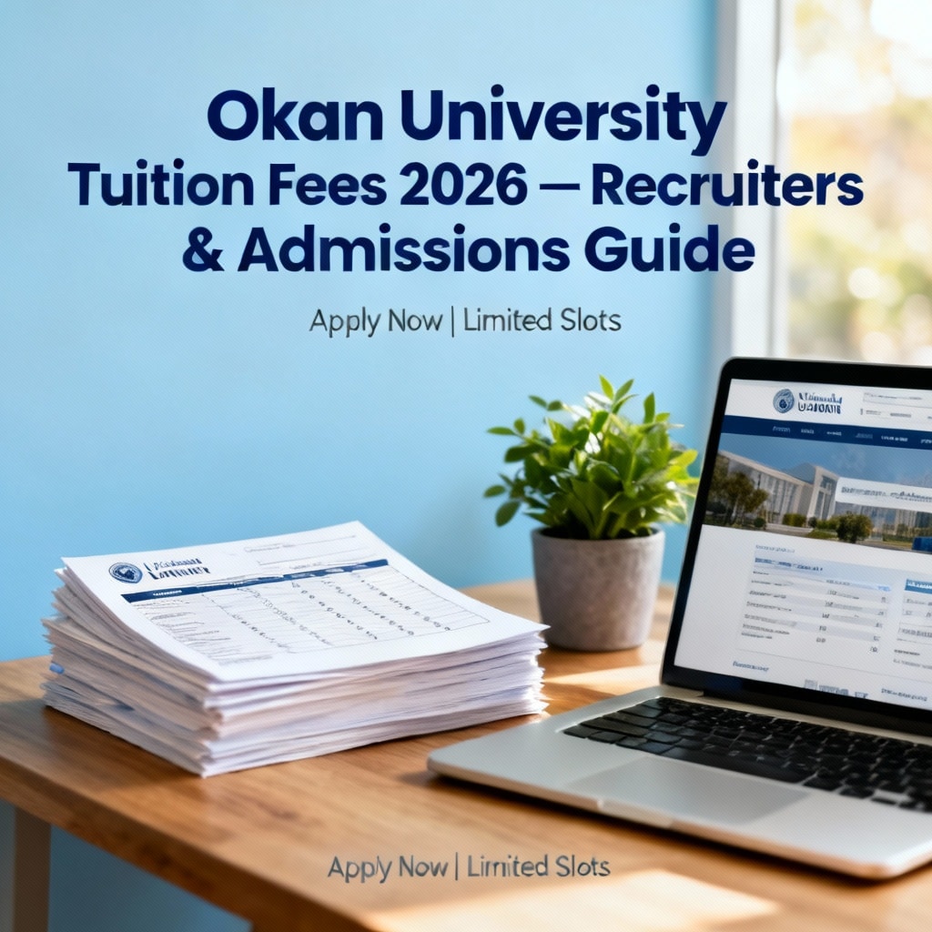 Okan University Tuition Fees 2026 — Recruiters & Admissions Guide