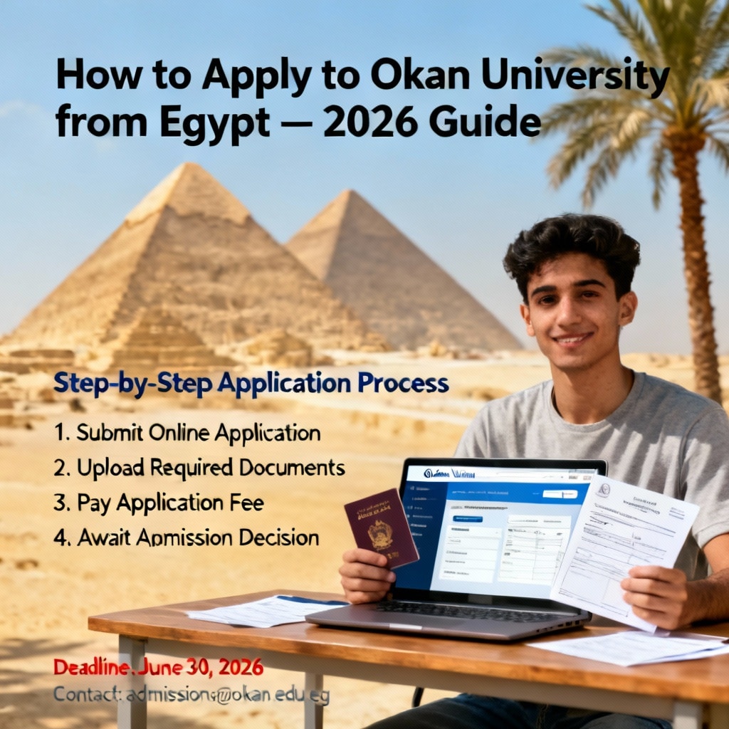 How to Apply to Okan University from Egypt — 2026 Guide