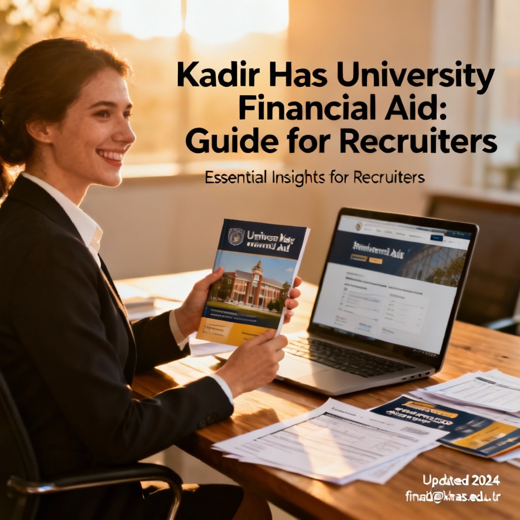 Kadir Has University Financial Aid: Guide for Recruiters
