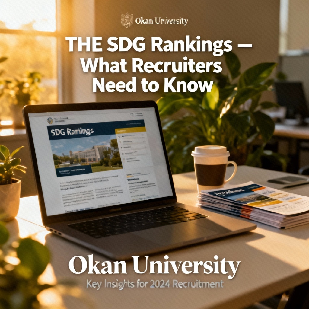Okan University THE SDG Rankings – What Recruiters Need to Know