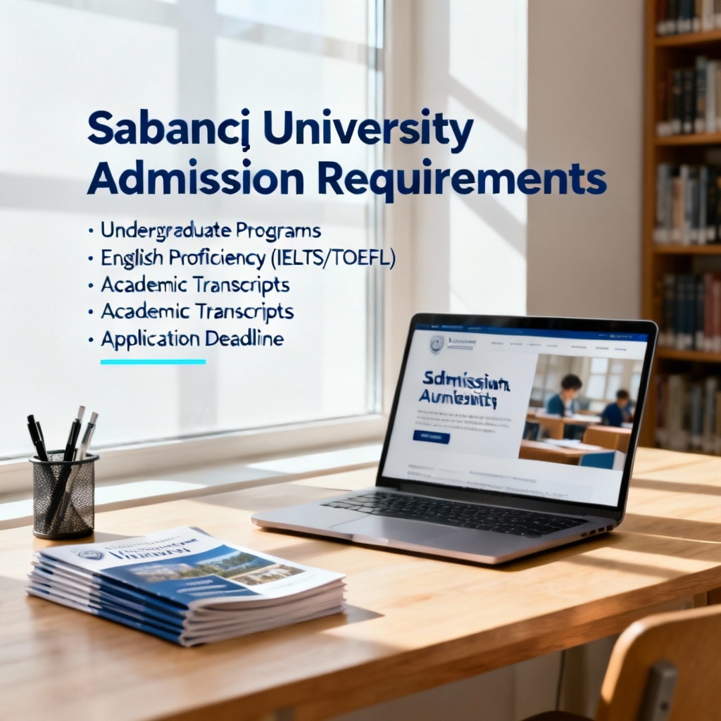 Sabancı Üniversitesi Kabul Şartları — İngilizce Rehber