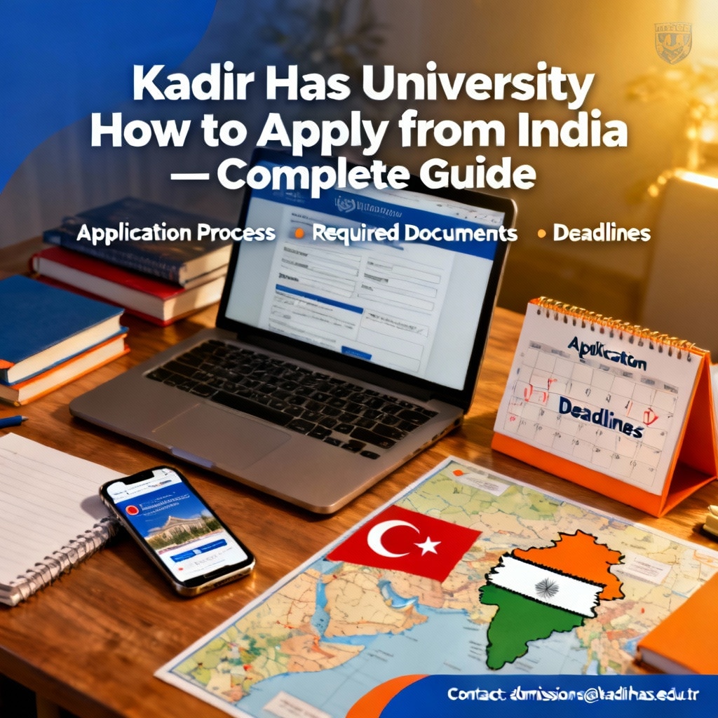 Kadir Has University: How to Apply from India — Complete Guide