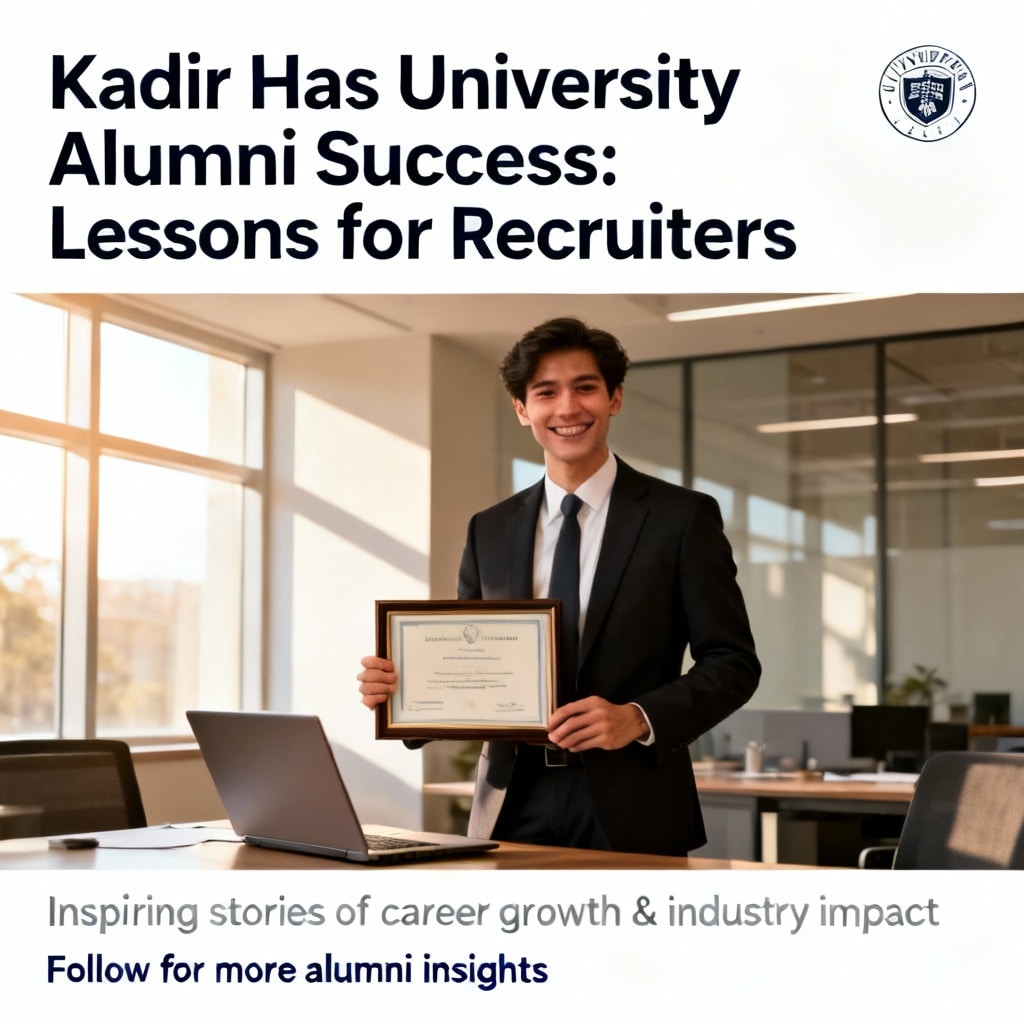 Kadir Has University alumni success: Lessons for recruiters