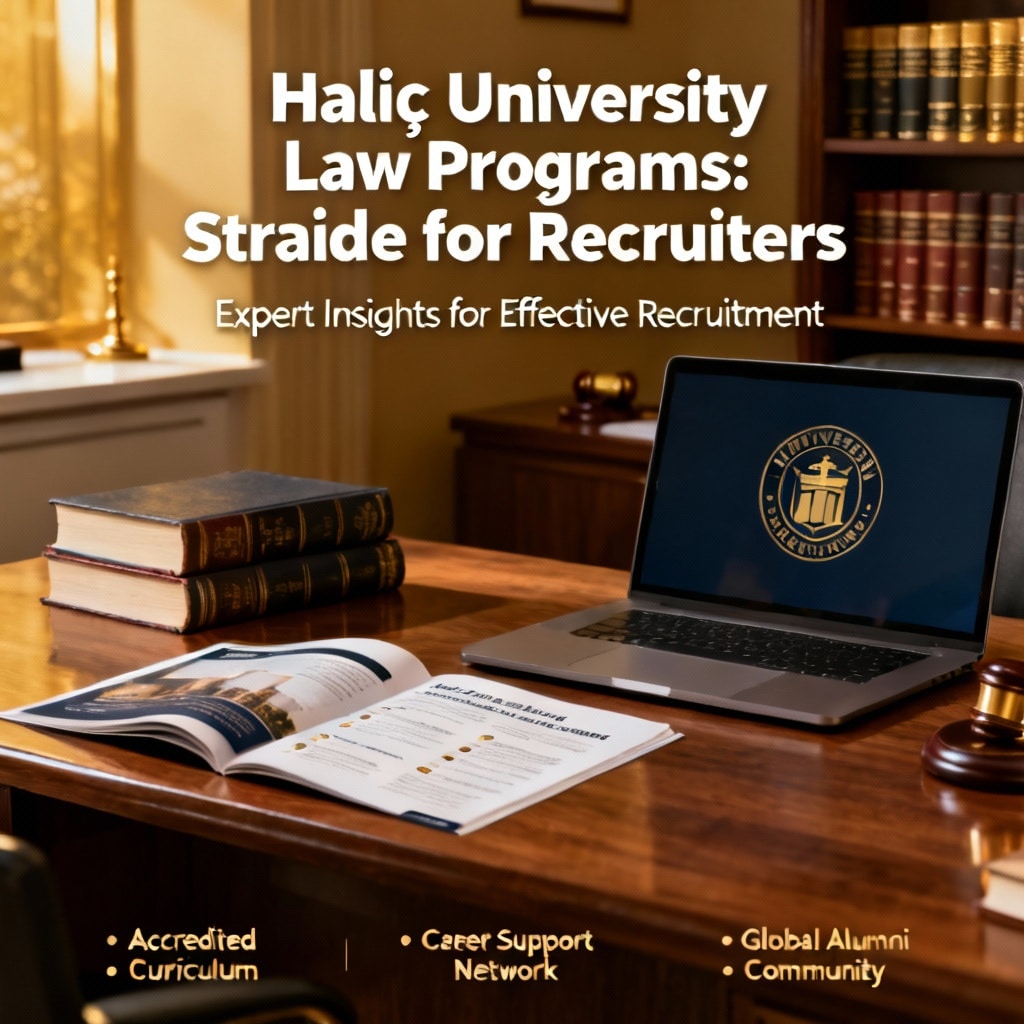 Haliç University Law Programs: Strategic Guide for Recruiters