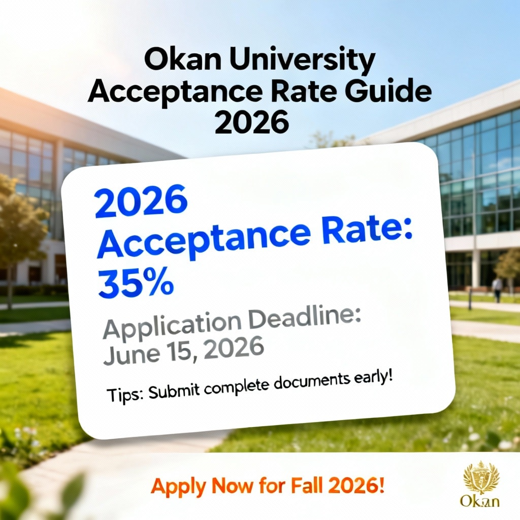 Okan University Acceptance Rate Guide 2026