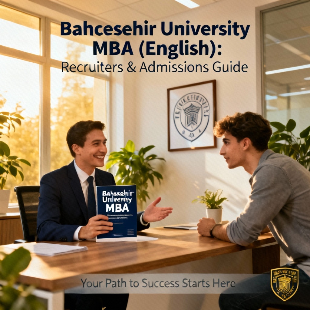 Bahçeşehir University MBA (İngilizce): İşverenler ve Kabul Rehberi