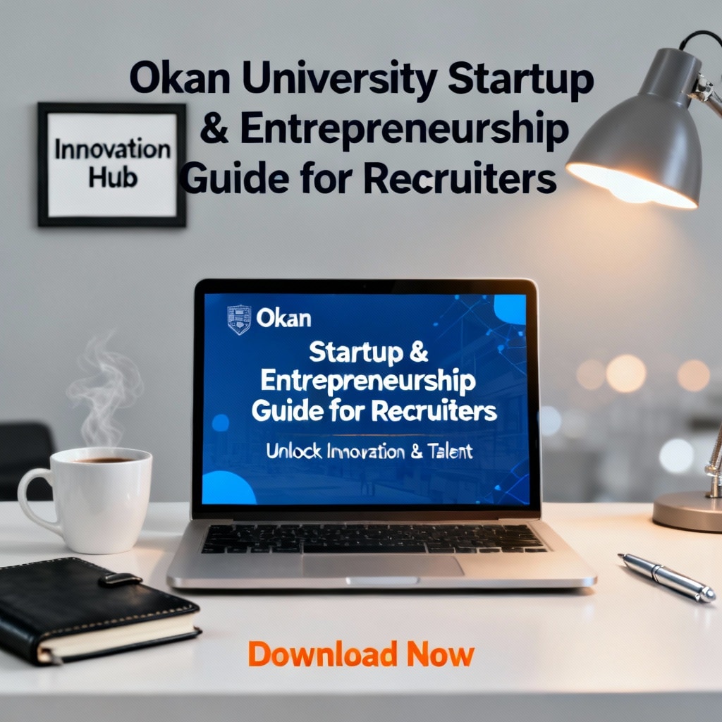 Okan University Startup & Entrepreneurship Guide for Recruiters