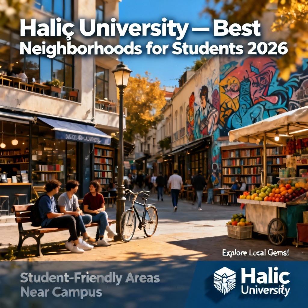 Haliç University — Best Neighborhoods for Students 2026