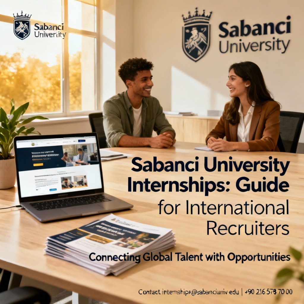 Sabancı Üniversitesi Stajları — Uluslararası İşverenler için Rehber