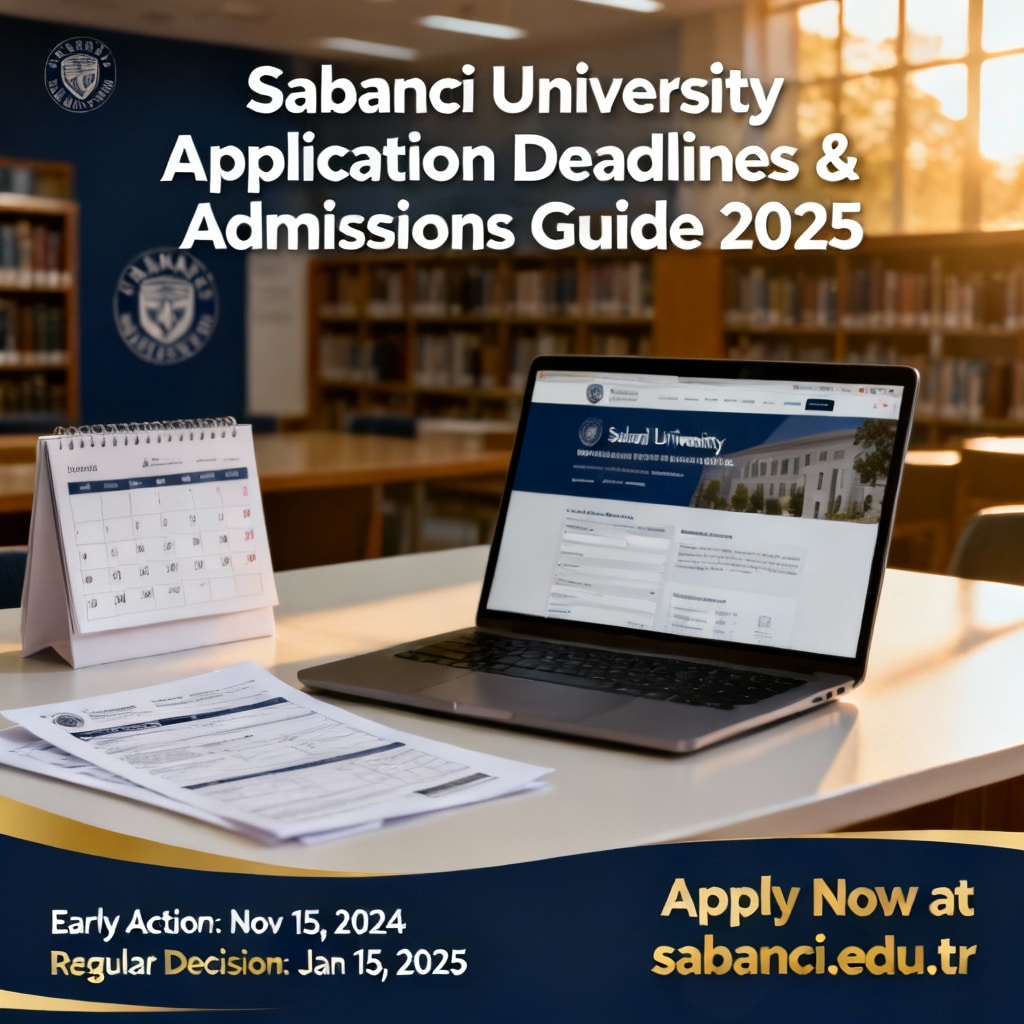 Sabancı Üniversitesi Başvuru Tarihleri & Kabul Rehberi 2025