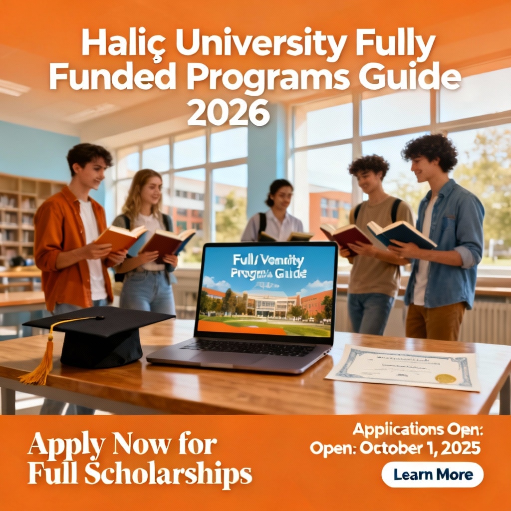 Haliç University Fully Funded Programs Guide 2026