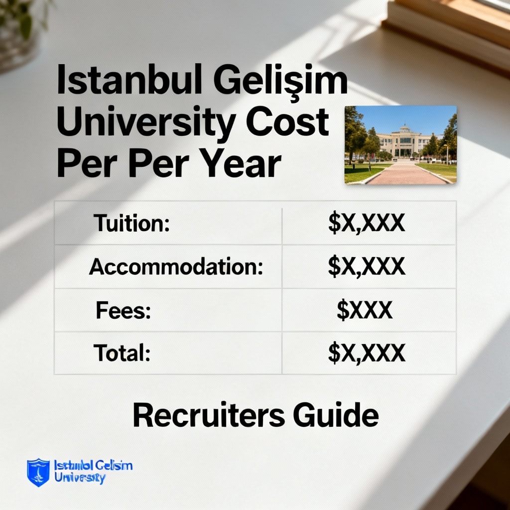 İstanbul Gelişim Üniversitesi Yıllık Maliyet — İşe Alımcılar Rehberi