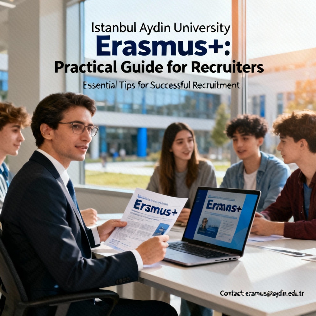 İstanbul Aydın Üniversitesi Erasmus+: İşe Alımcılar için Pratik Rehber