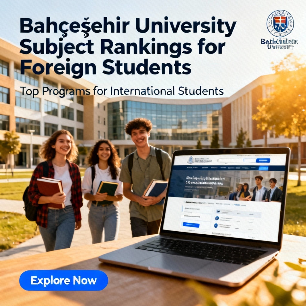 Yabancı Öğrenciler için Bahçeşehir Üniversitesi Konu Sıralamaları