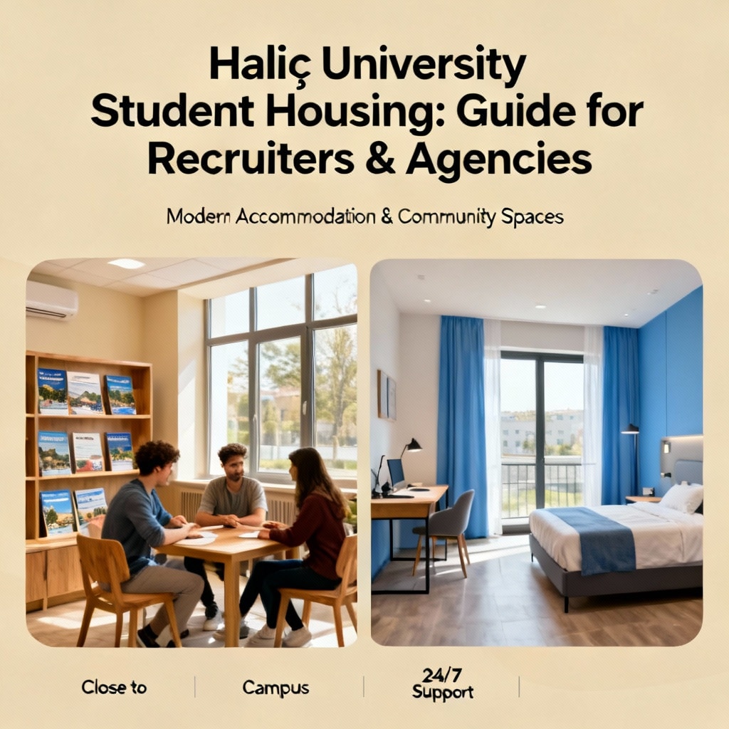 Haliç University Student Housing — Guide for Recruiters & Agencies