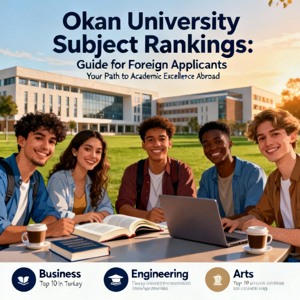 Okan University Subject Rankings: Guide for Foreign Applicants