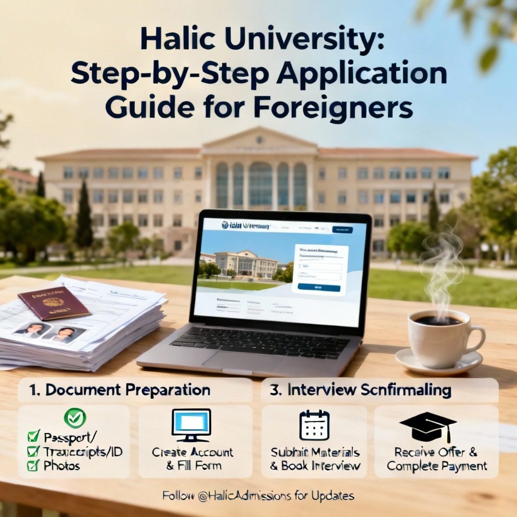 Halic University: Step-by-Step Application Guide for Foreigners