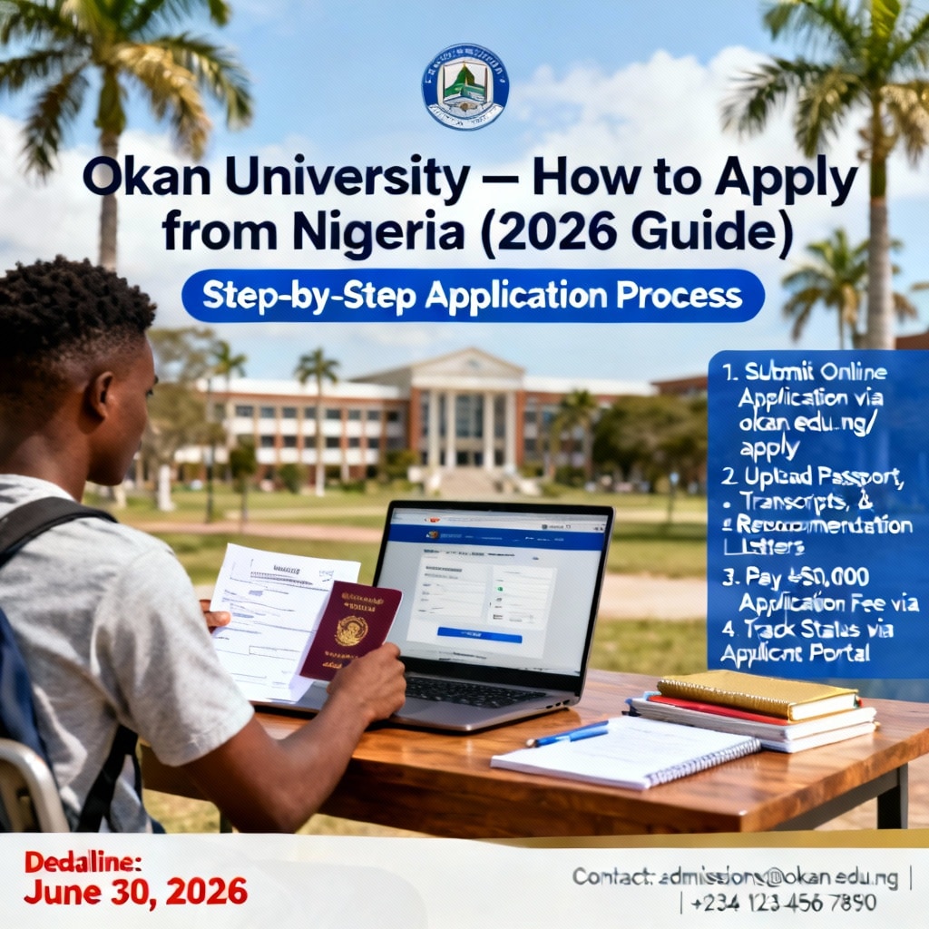 Okan University — How to Apply from Nigeria (2026 Guide)