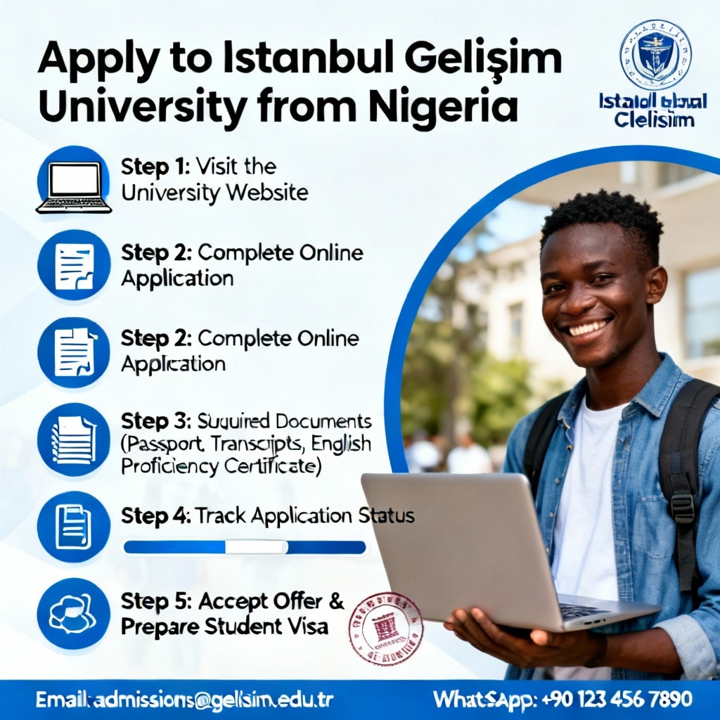 Nijerya'dan İstanbul Gelişim Üniversitesi'ne Nasıl Başvurulur
