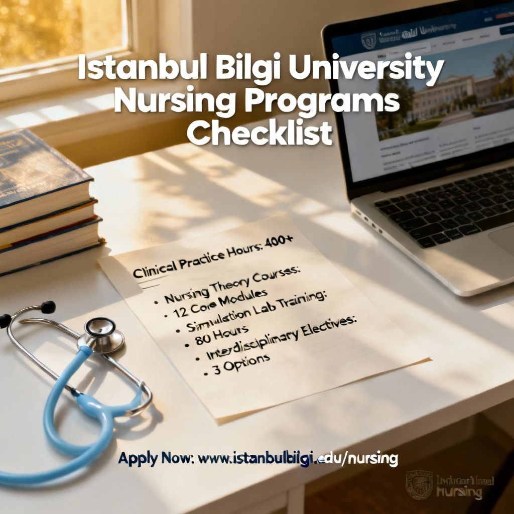 Istanbul Bilgi University Nursing Programs Checklist