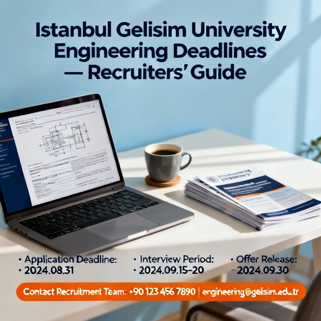 İstanbul Gelişim Üniversitesi Mühendislik Son Tarihleri — İşverenler Rehberi