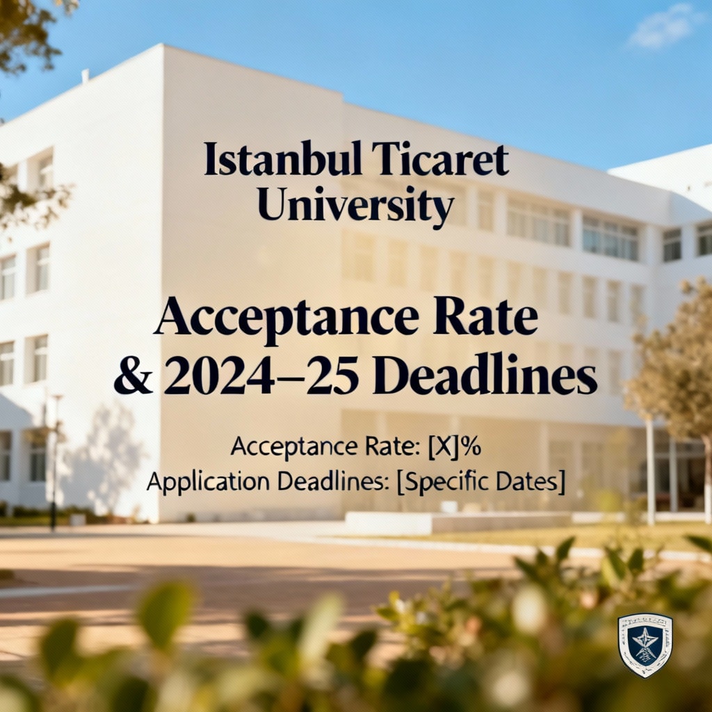 Istanbul Ticaret University: Acceptance Rate & 2024–25 Deadlines