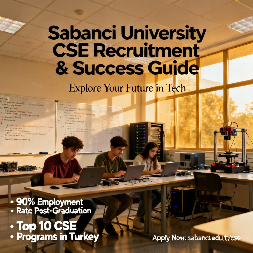 Sabanci University CSE in English – Recruitment & Success Guide
