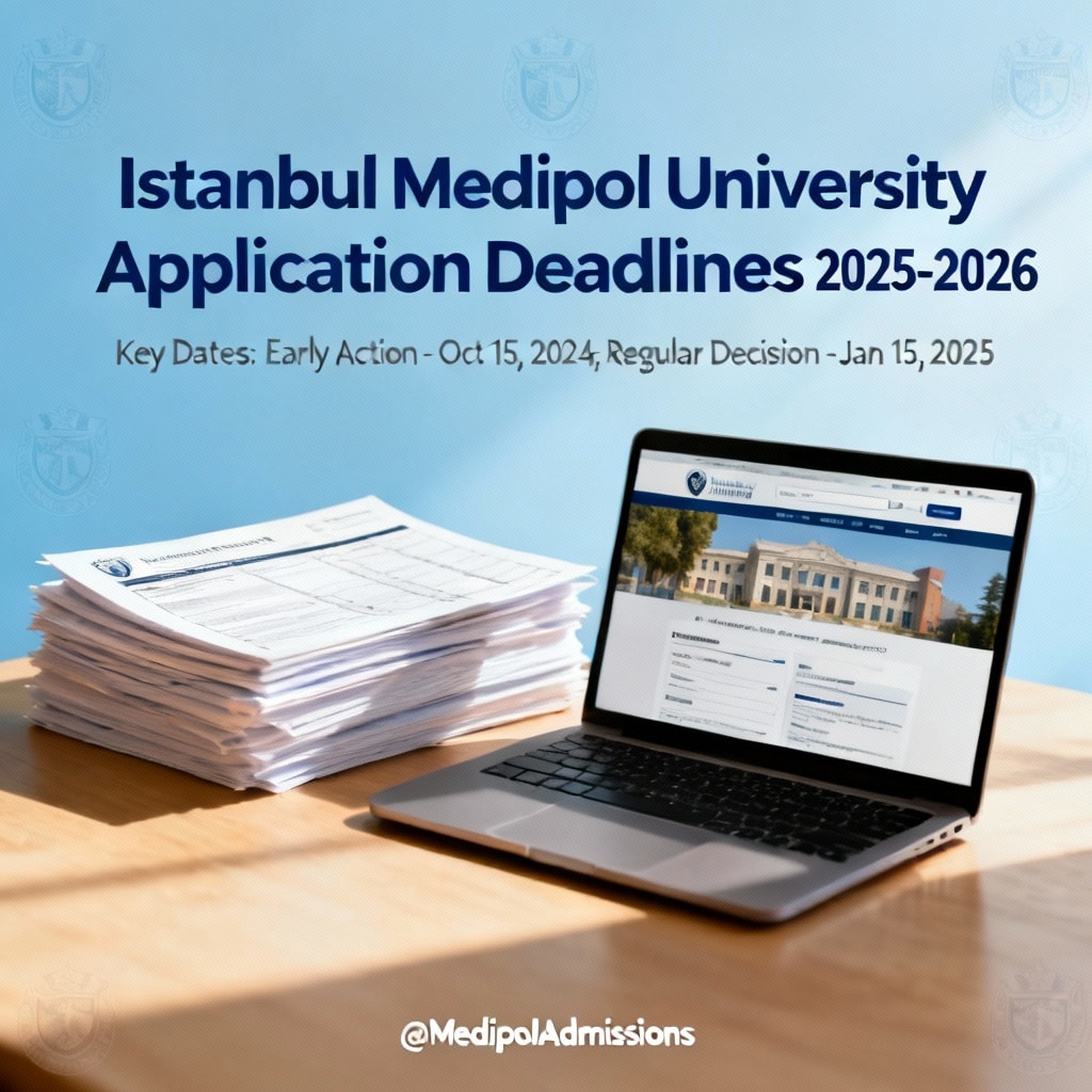 İstanbul Medipol Üniversitesi Başvuru Tarihleri 2025-2026