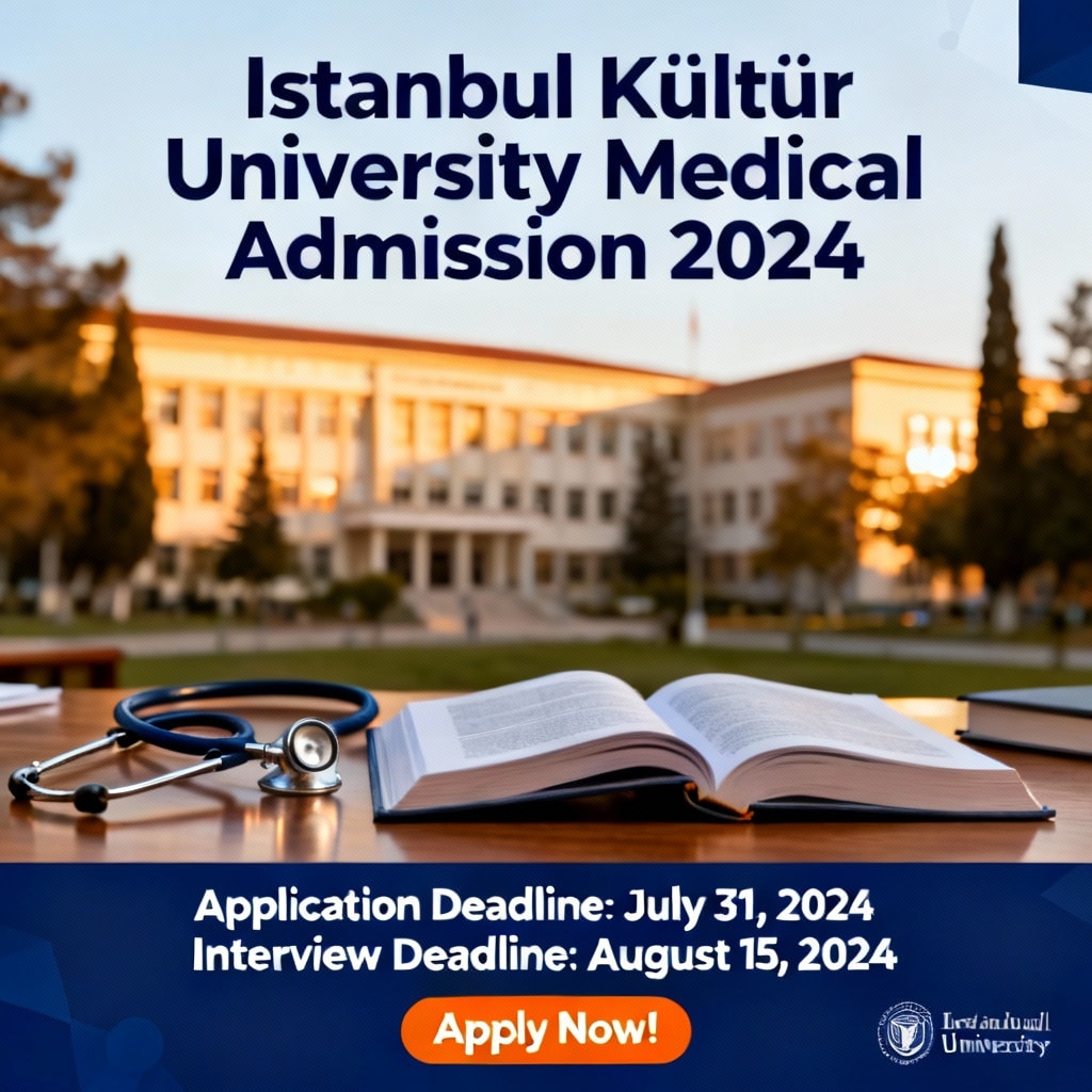 Istanbul Kültür University Medical Admission Updated Deadlines