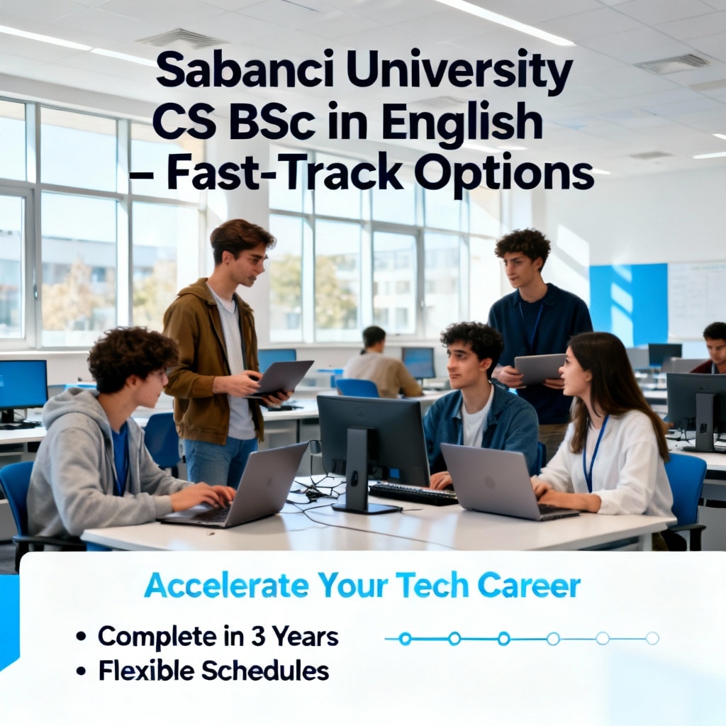Sabanci University CS BSc in English – Fast-Track Options
