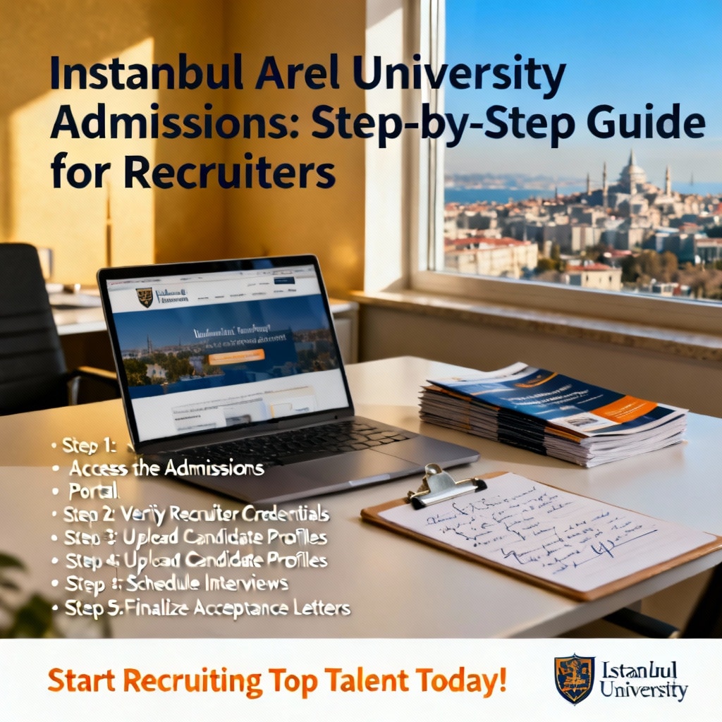 Istanbul Arel University Admissions: Step-by-Step Guide for Recruiters