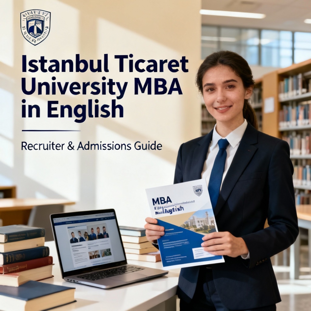 Istanbul Ticaret University MBA in English – Recruiter & Admissions Guide