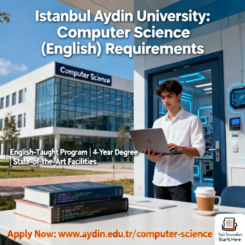 Istanbul Aydın University: Computer Science (English) Requirements