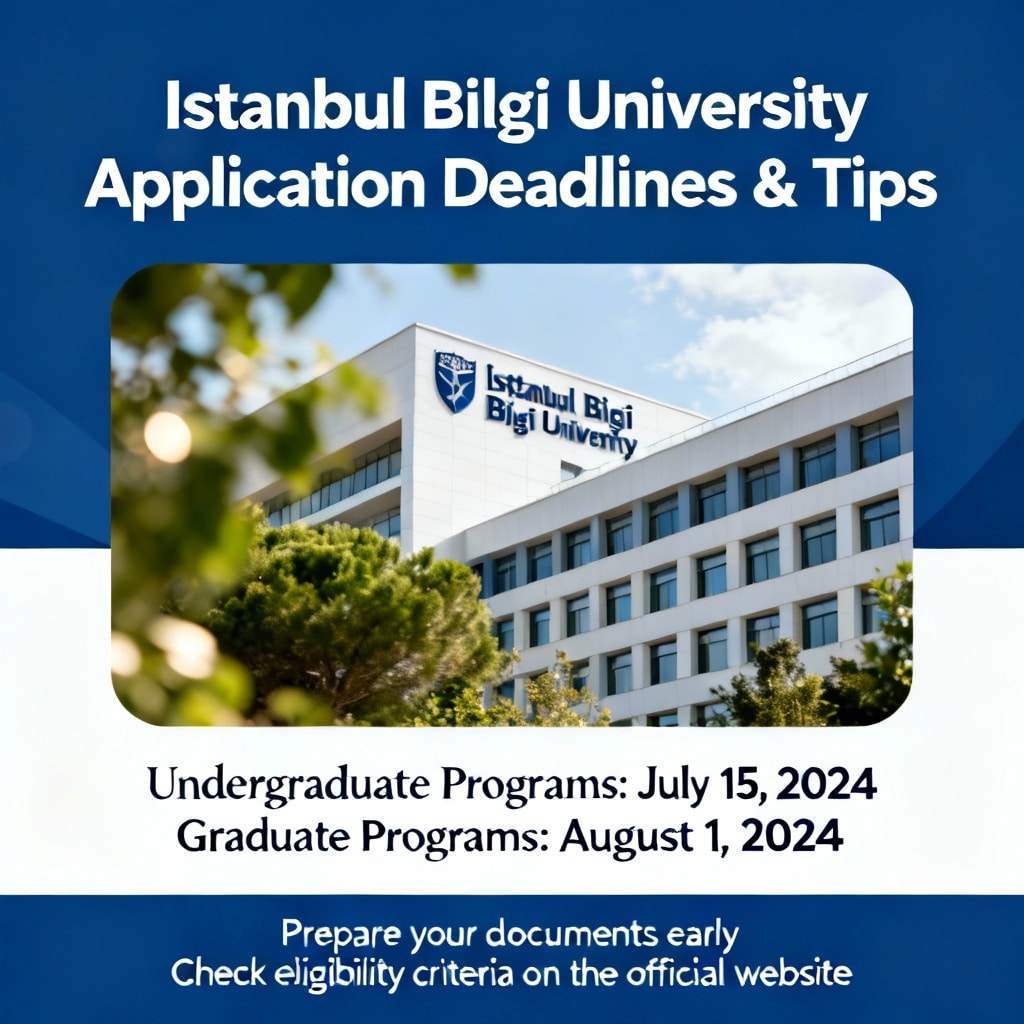Istanbul Bilgi University Application Deadlines & Tips