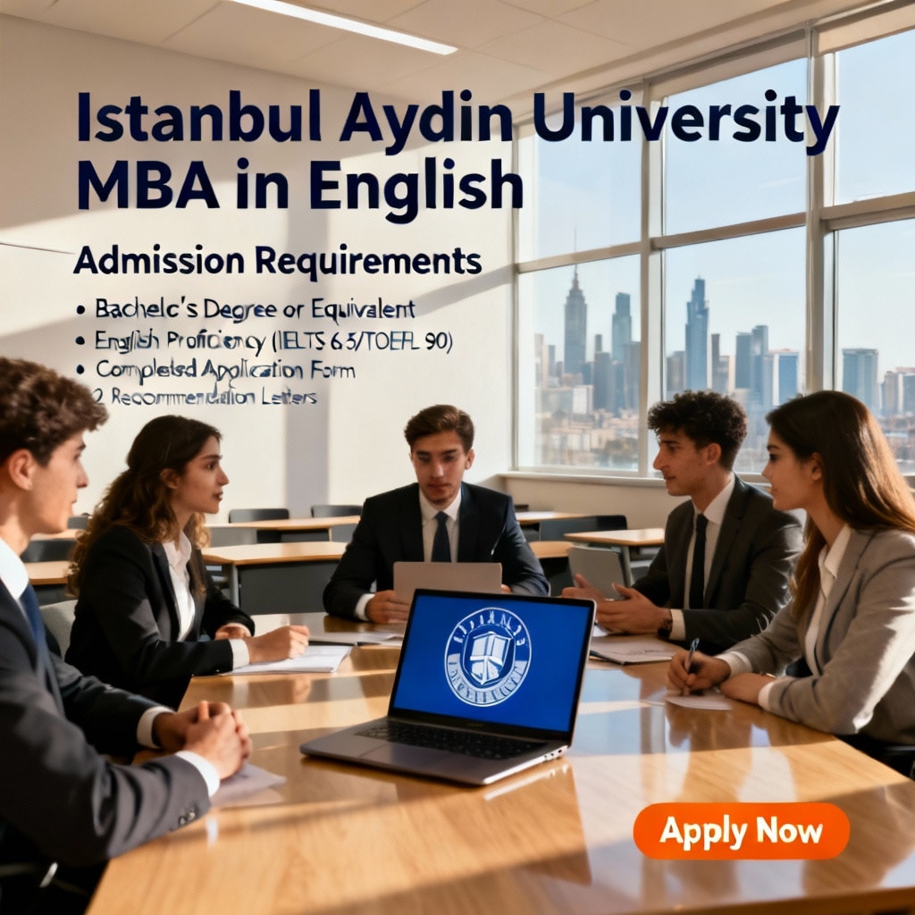 Istanbul Aydin University MBA in English Requirements