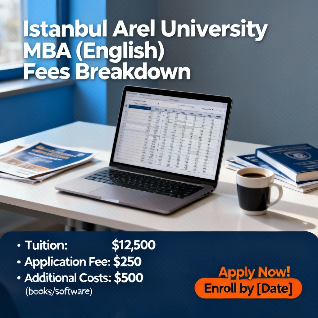 Istanbul Arel University MBA (English) Fees Breakdown
