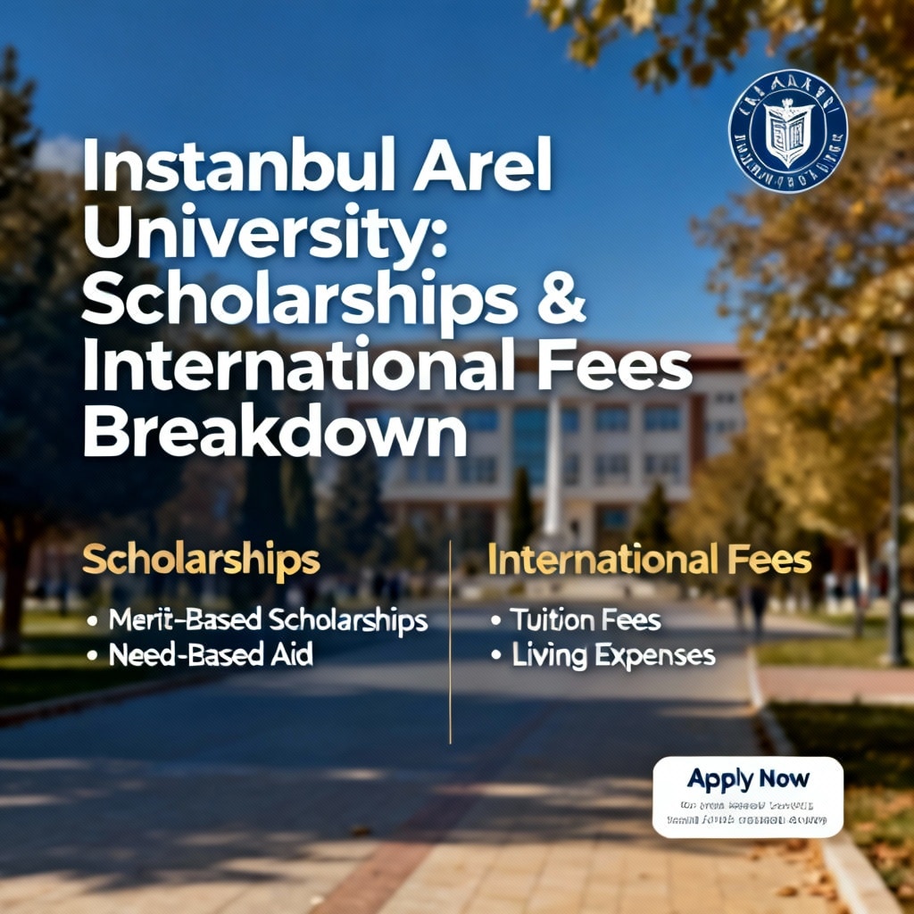 Istanbul Arel University: Scholarships & International Fees Breakdown