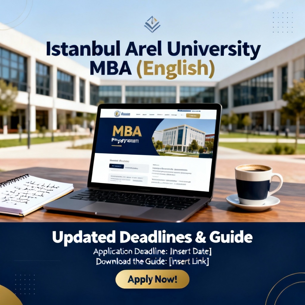Istanbul Arel University MBA (English): Updated Deadlines & Guide