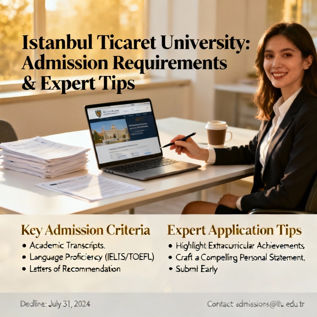 Istanbul Ticaret University: Admission Requirements & Expert Tips