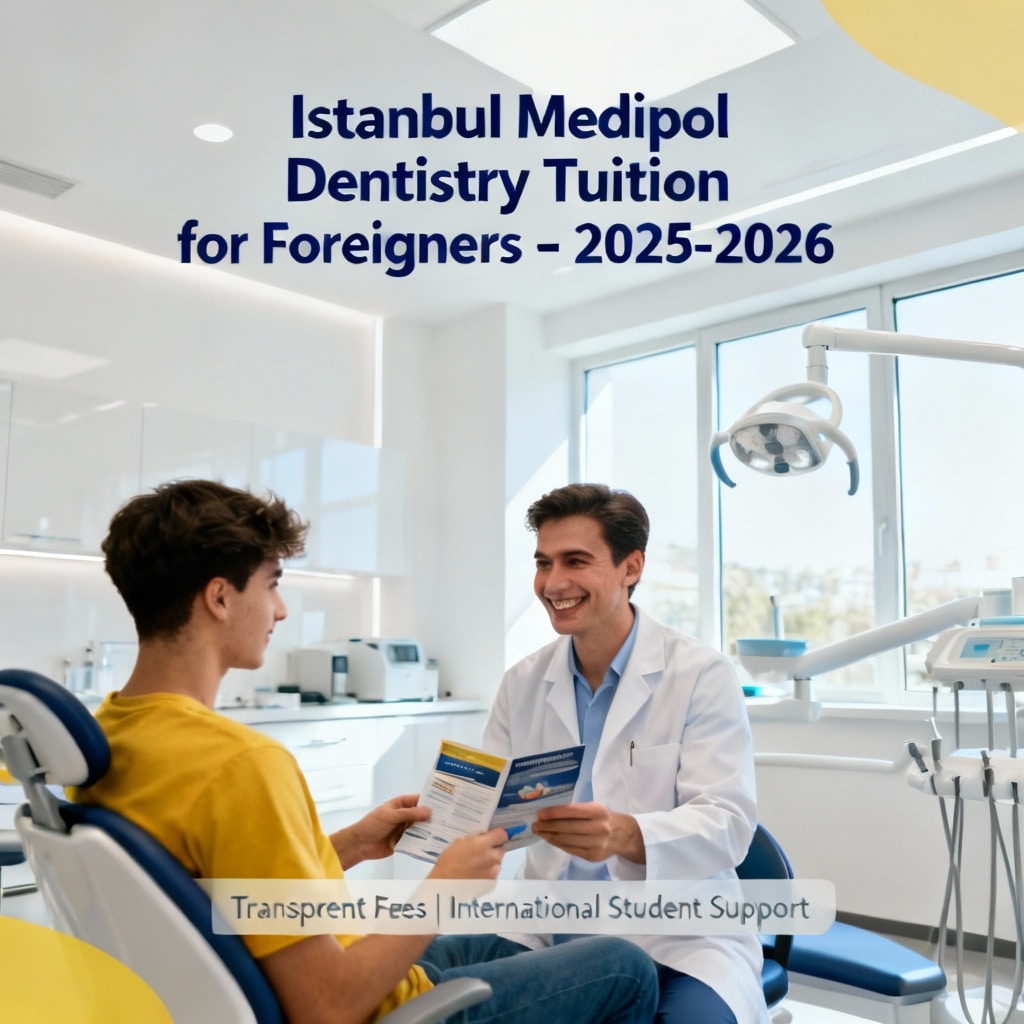İstanbul Medipol Diş Hekimliği Yurt Dışında Eğitim Ücreti – 2025-2026