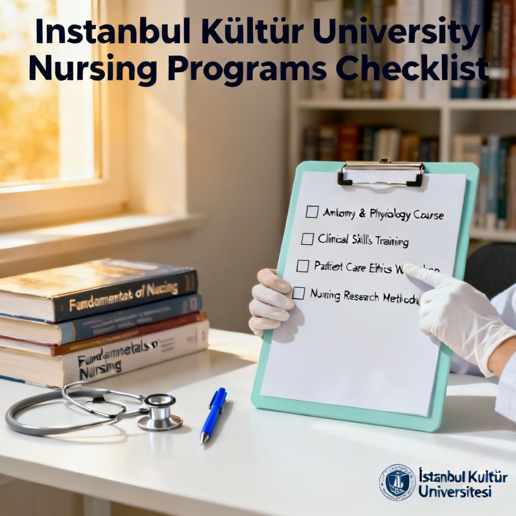 Istanbul Kültür University Nursing Programs Checklist