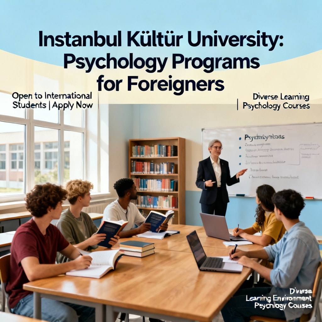 Istanbul Kültür University: Psychology Programs for Foreigners