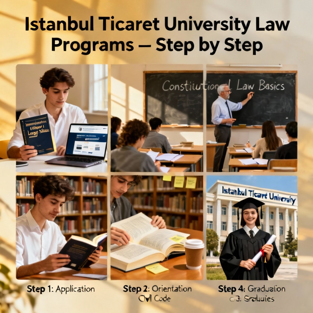 Istanbul Ticaret University Law Programs — Step by Step