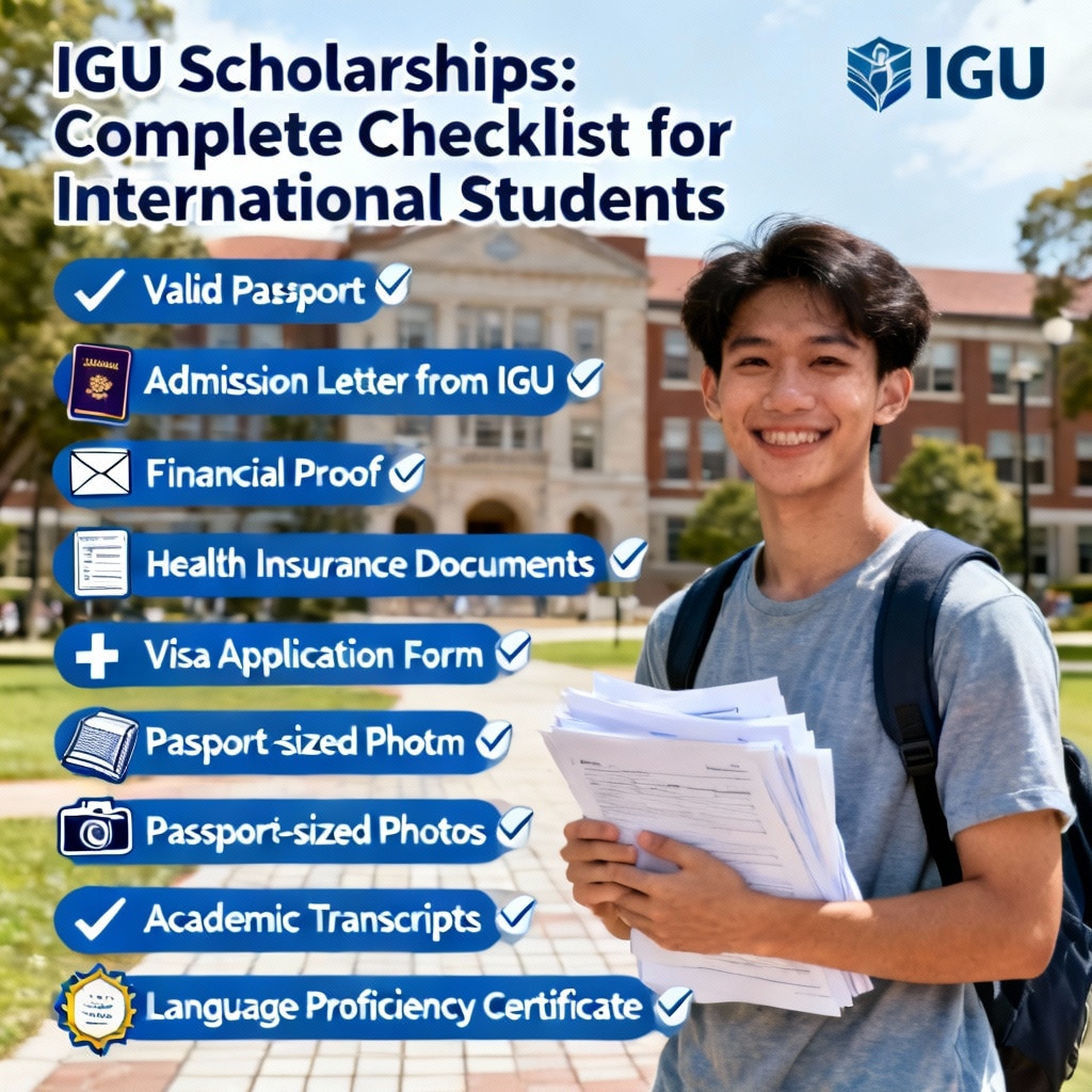 IGU Scholarships: Complete Checklist for International Students